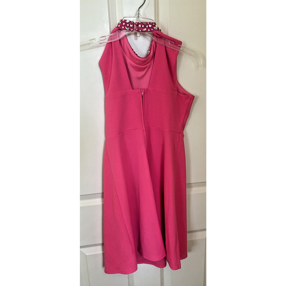 Honey And Rosie Girls Sleeveless Pink Dress Sequin Size 16 Pageant Interview - Picture 5 of 5